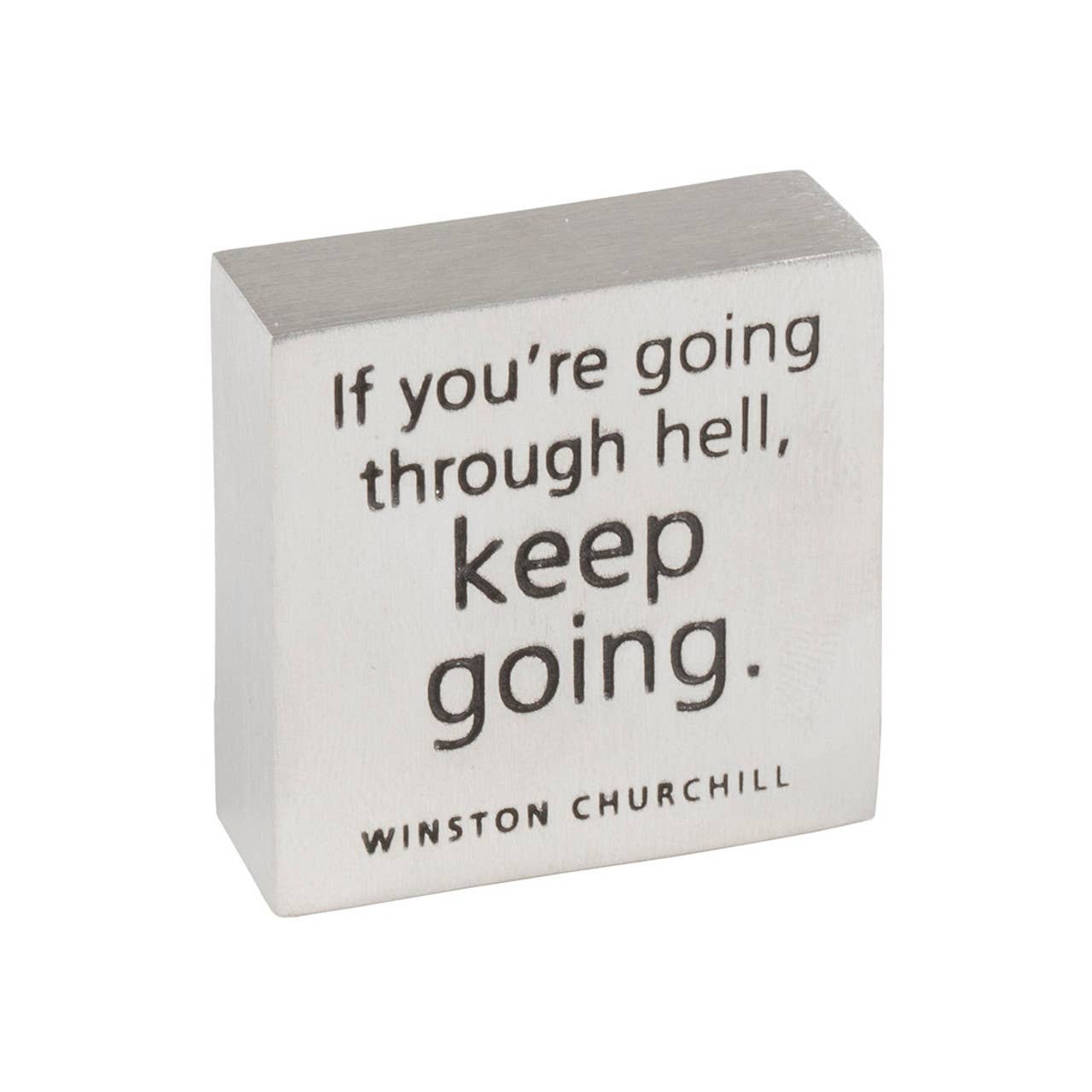 Keep Going Paperweight
