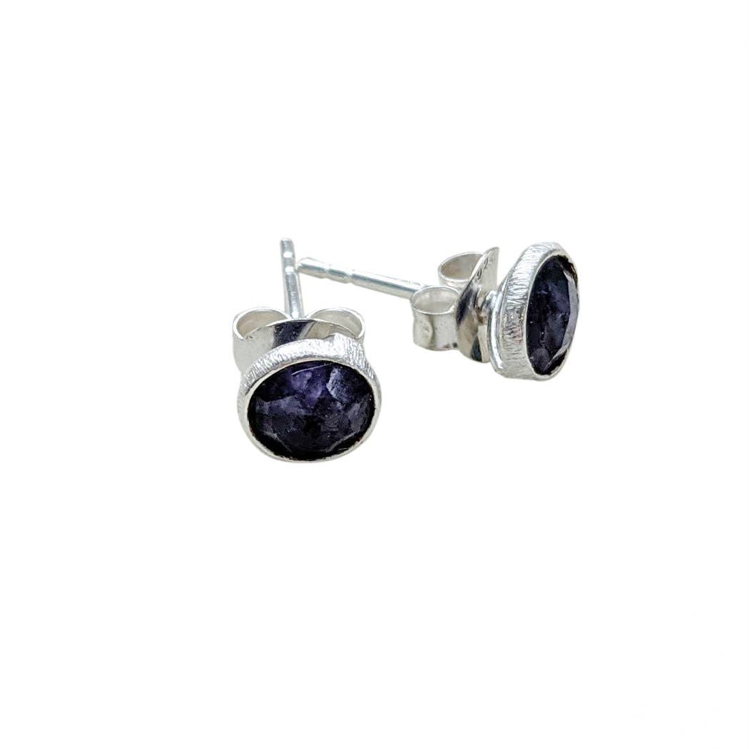 Le Petite Sapphire Sterling Post Earrings