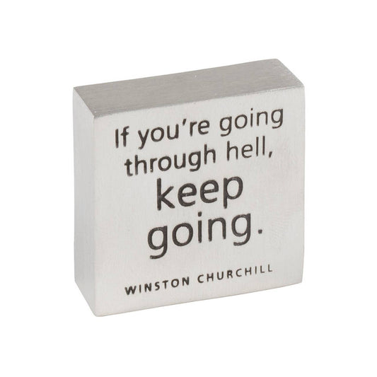 Keep Going Paperweight