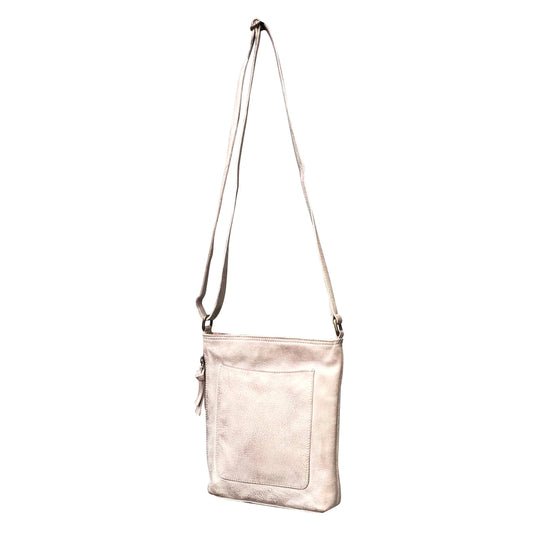 Rose Leather Crossbody