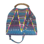 Maria Turquoise Stripes Tote
