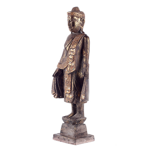 Thai Style Buddha, Antique Gold