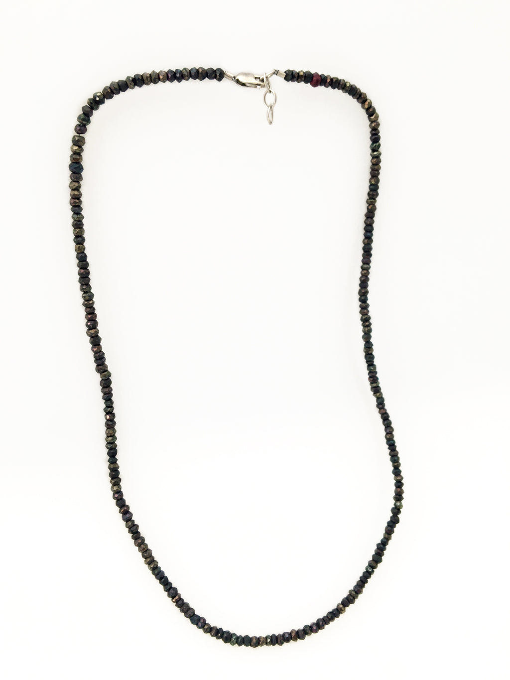 Brown Faceted Spinel Necklace
