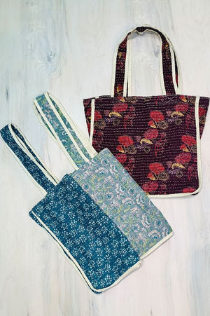 Kantha Market Bags